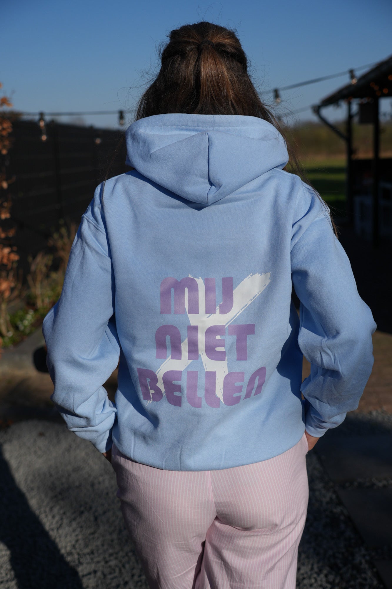 Mij Niet Bellen Hoodie – Familie Nijenhuis Moodwear - de familie Nijenhuis